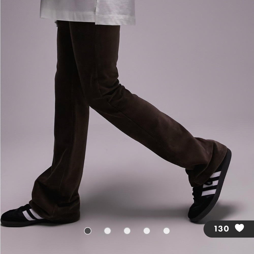Topshop Brown Corduroy Pants - new without tags